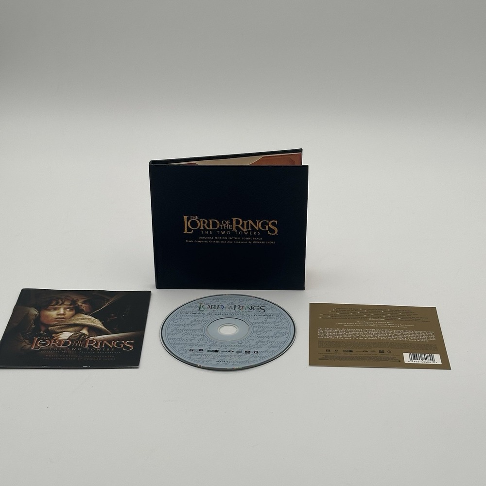 Lord of the Rings Two Towers Limited Edition CD Howard Shore 2002 Reprise